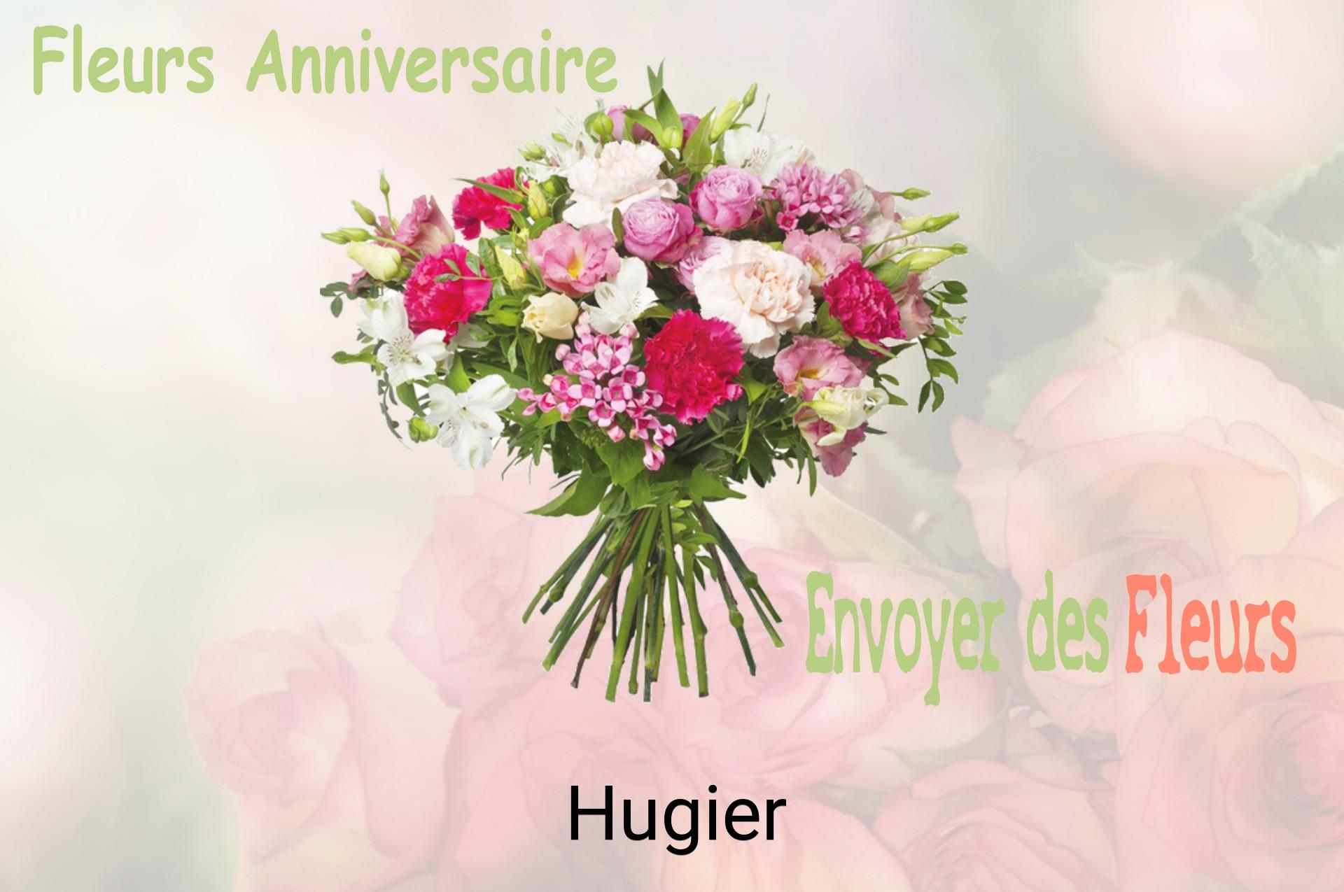 Bouquet de fleurs d’anniversaire livré à Hugier